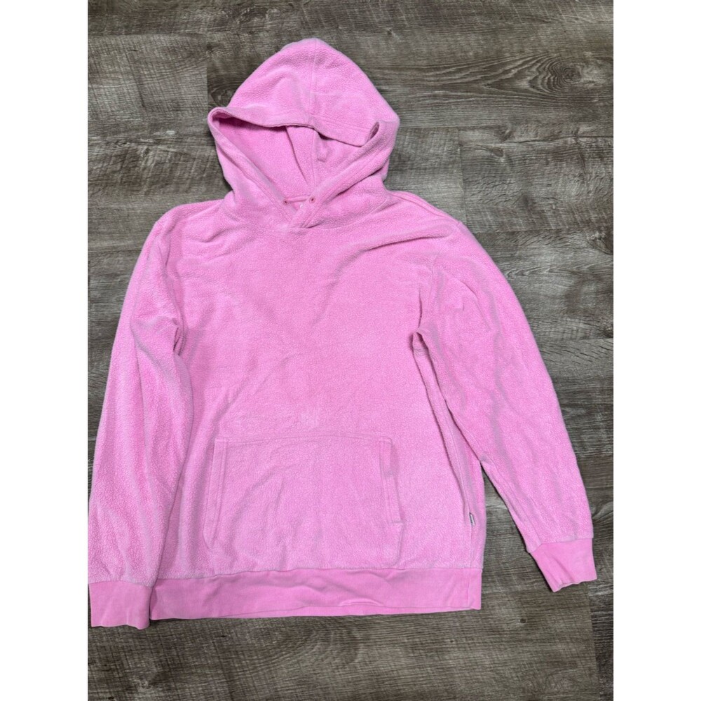 Feat Pink Fuzzy Hoodie Size Large